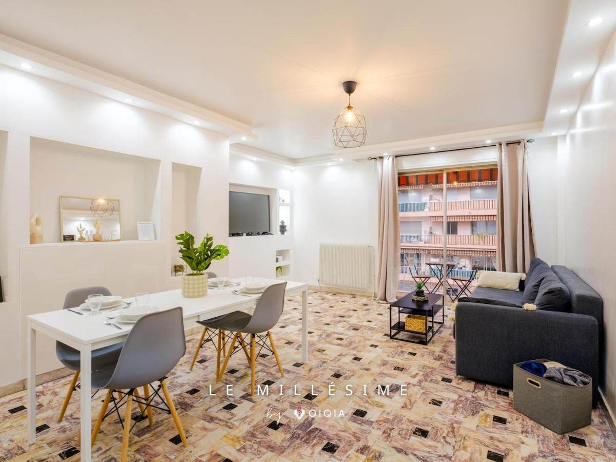 Le Millesime ~ Vue ~ Balcon ~ Parking Apartment กาญเนอ-ซูร์-แมร์ ภายนอก รูปภาพ