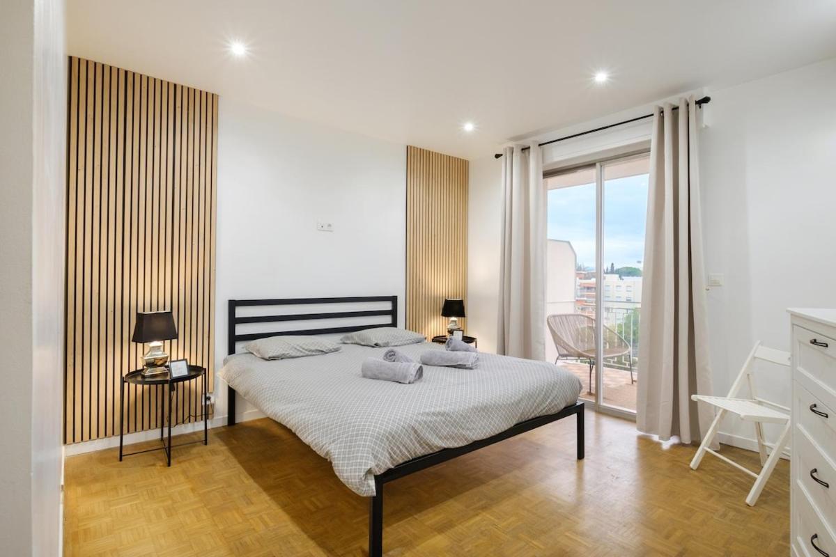 Le Millesime ~ Vue ~ Balcon ~ Parking Apartment กาญเนอ-ซูร์-แมร์ ภายนอก รูปภาพ